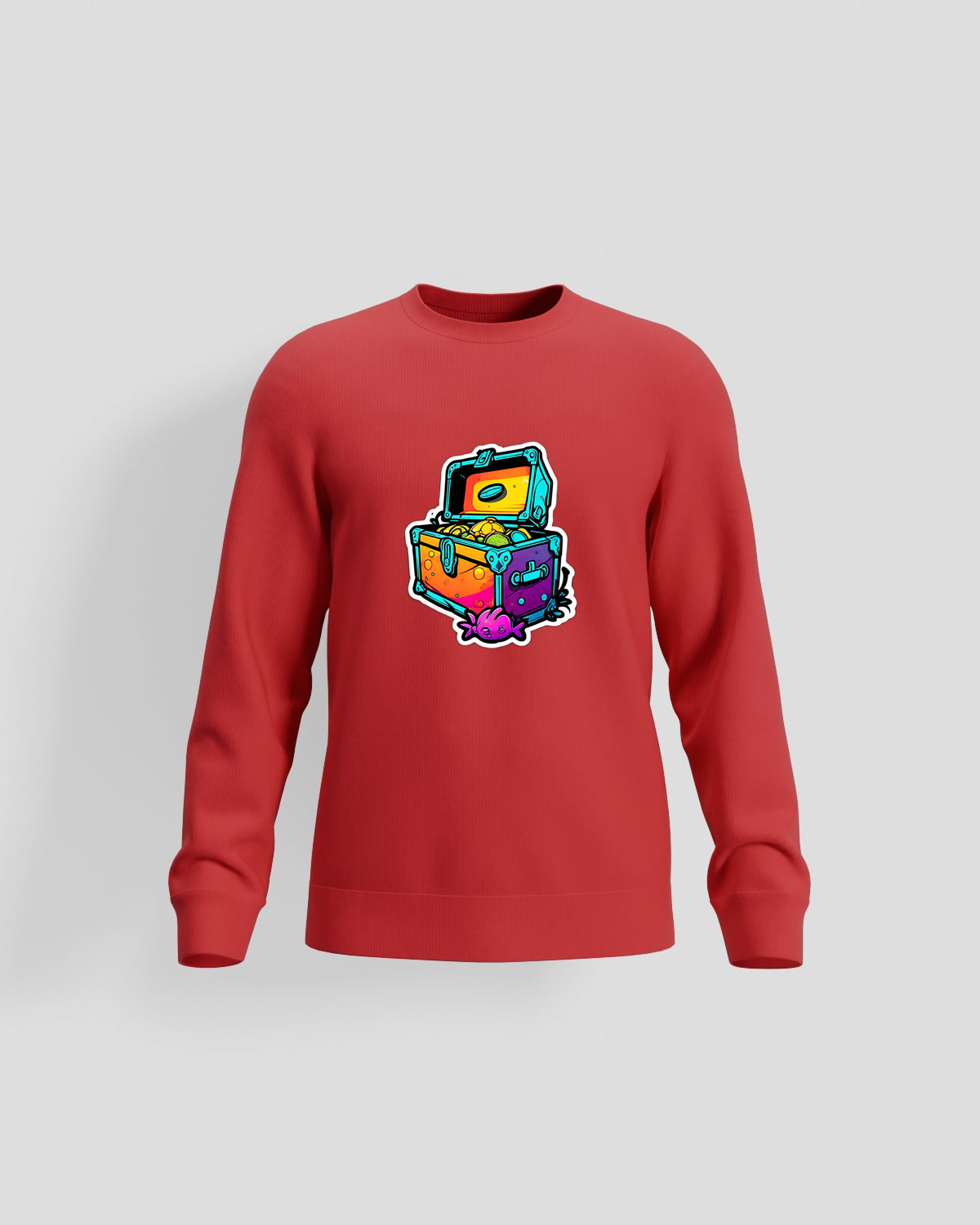 Hoodie, customizable, 80% cotton, Red
