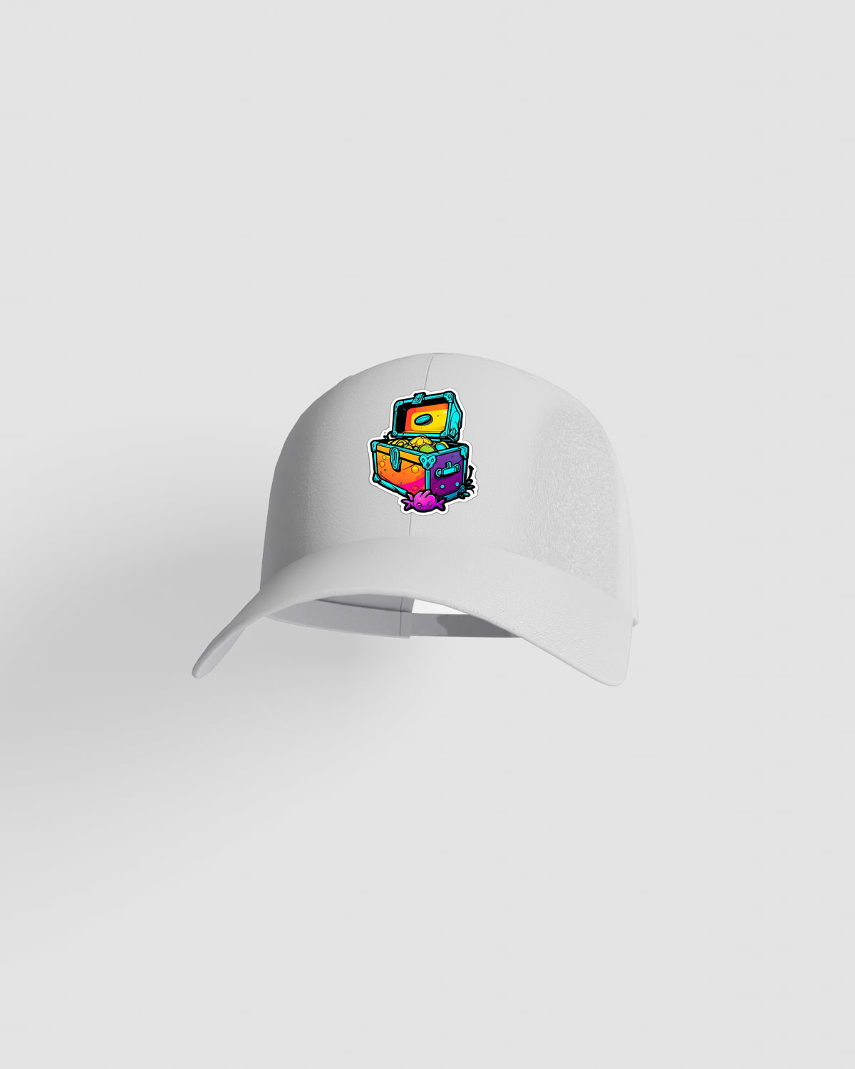 Cap, customizable, 100% cotton, unisex, White 0