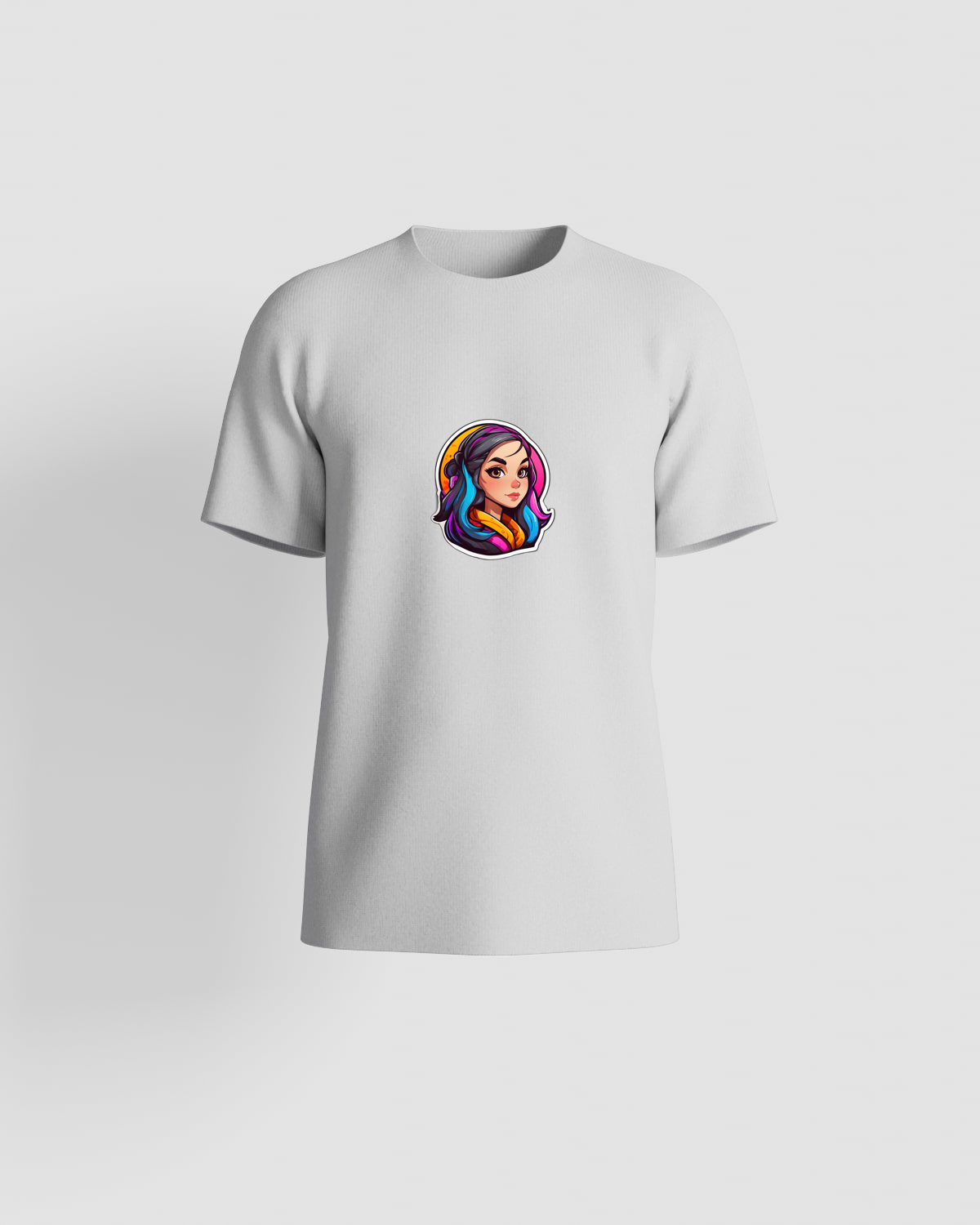 T-shirt, customizable, 100% cotton, unisex, White