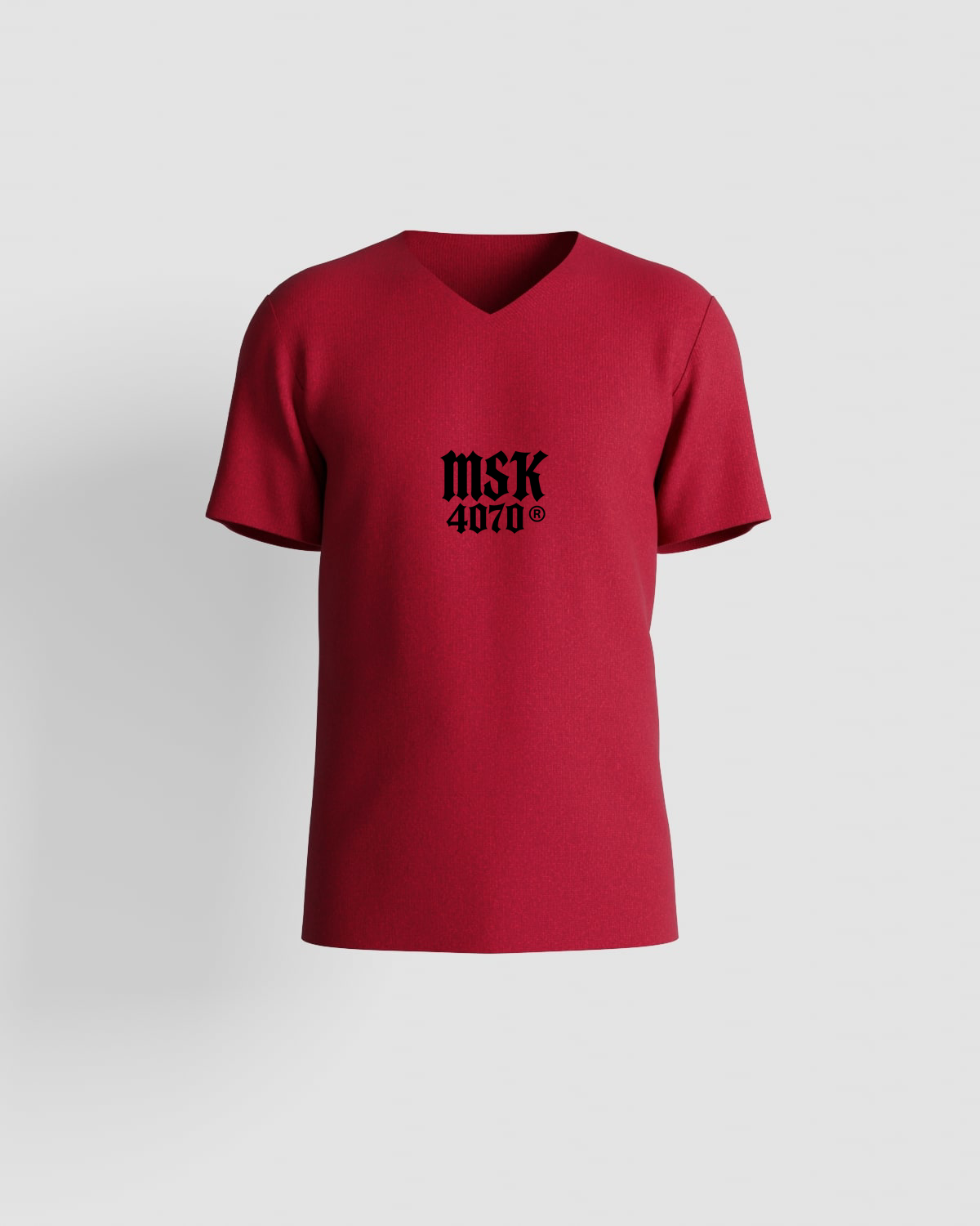 T-shirt, personnalisable, 100 % coton, Rouge