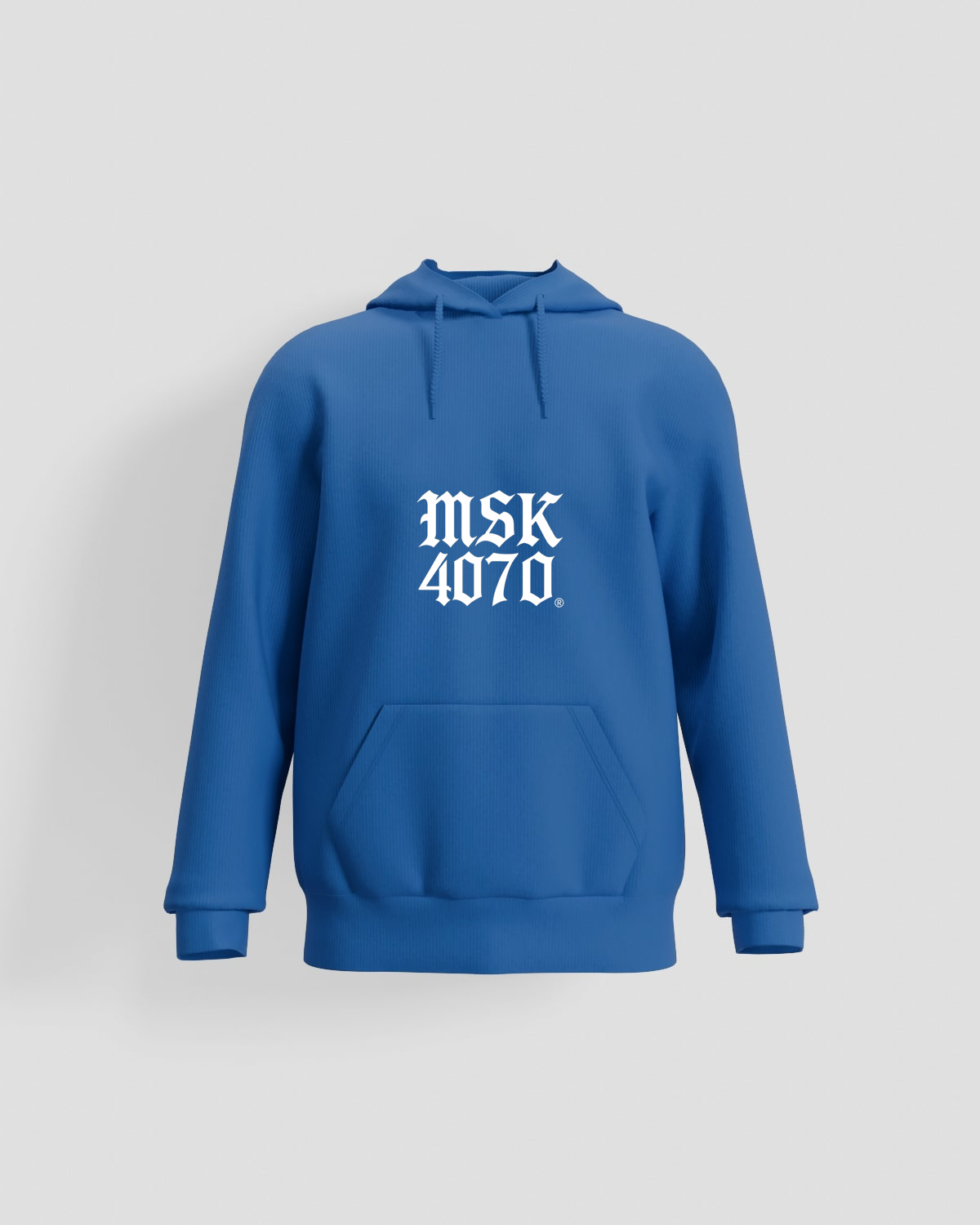 Sweat, personnalisable, 80 % coton, Bleu 0