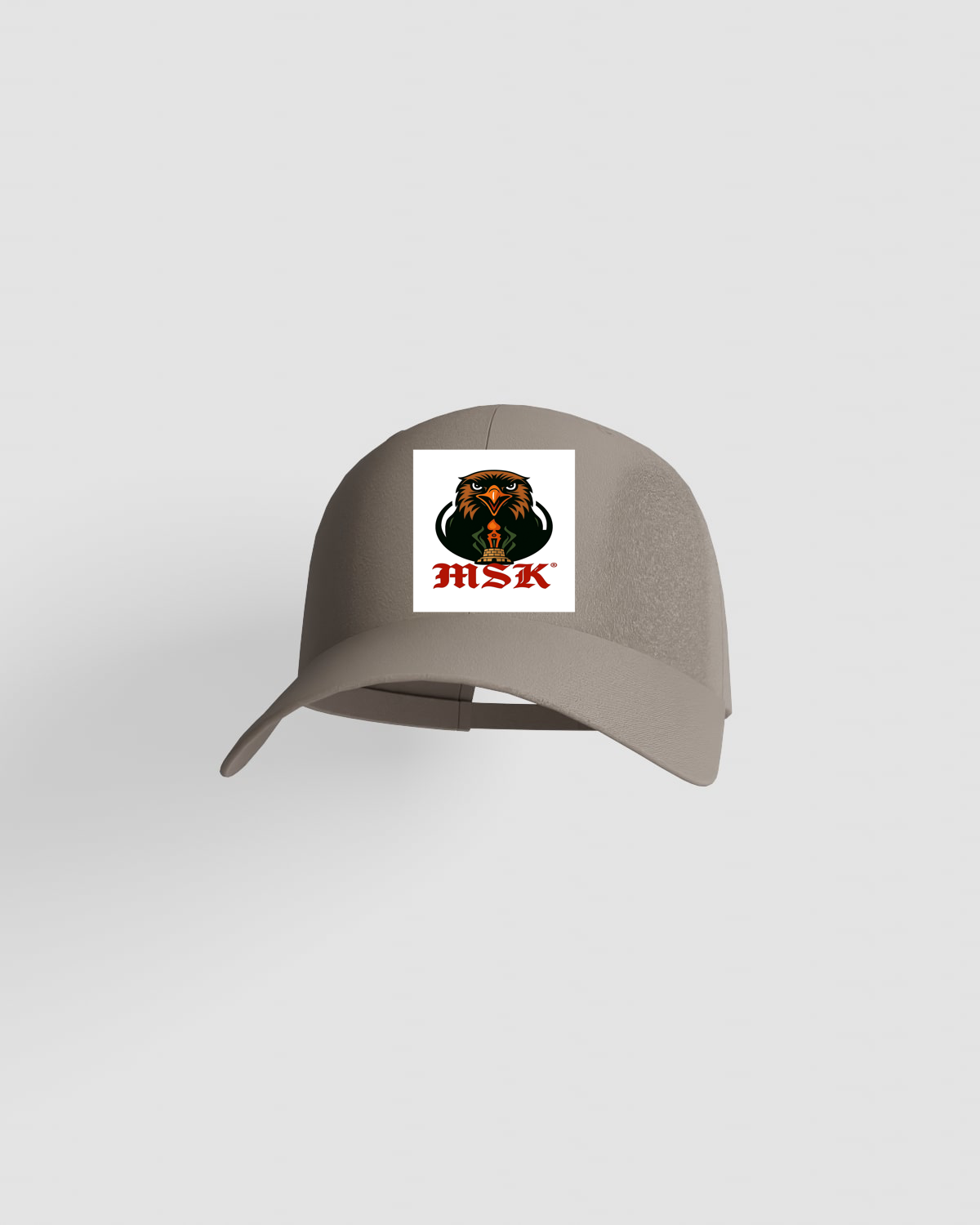 Casquette, personnalisable, 100 % coton, Kaki