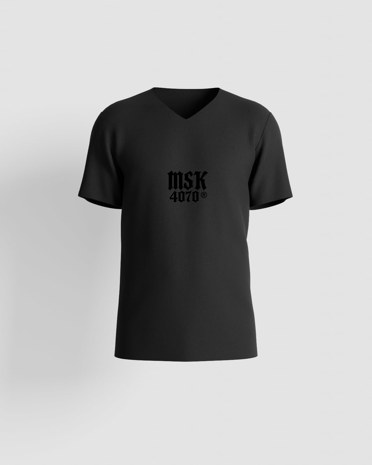T-shirt, personnalisable, 100 % coton, Noir
