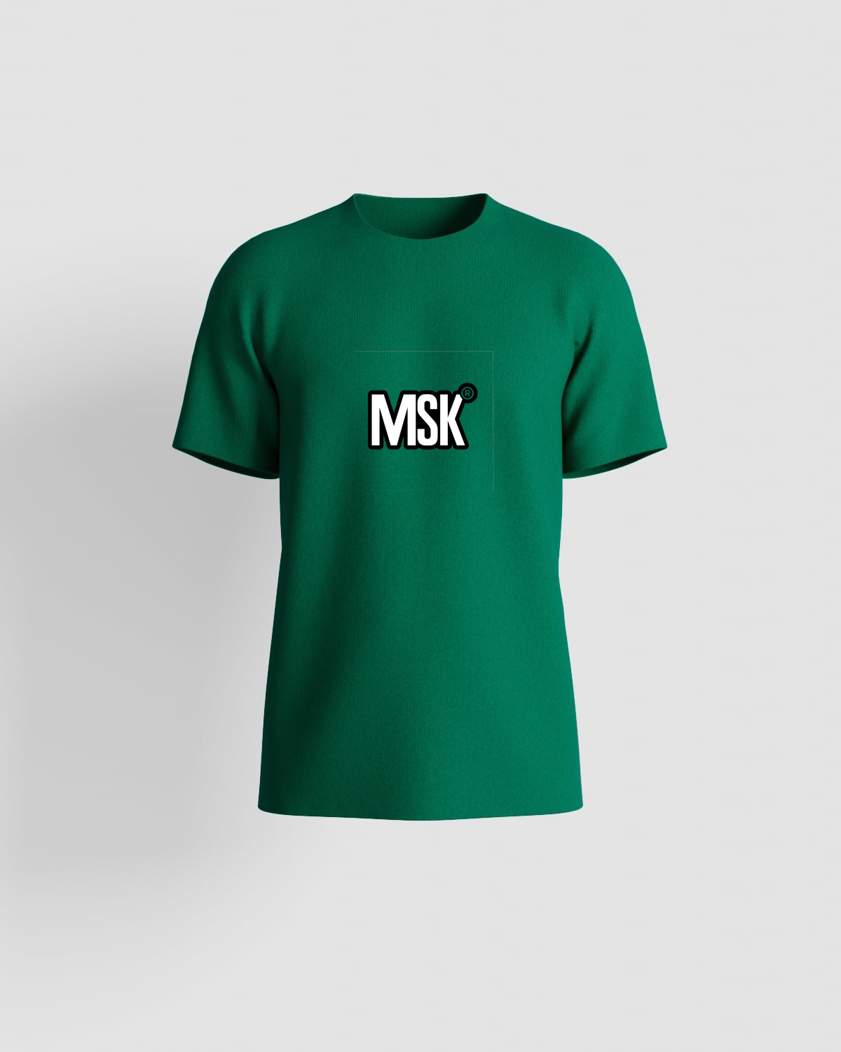 T-shirt, personnalisable, 100 % coton, Vert