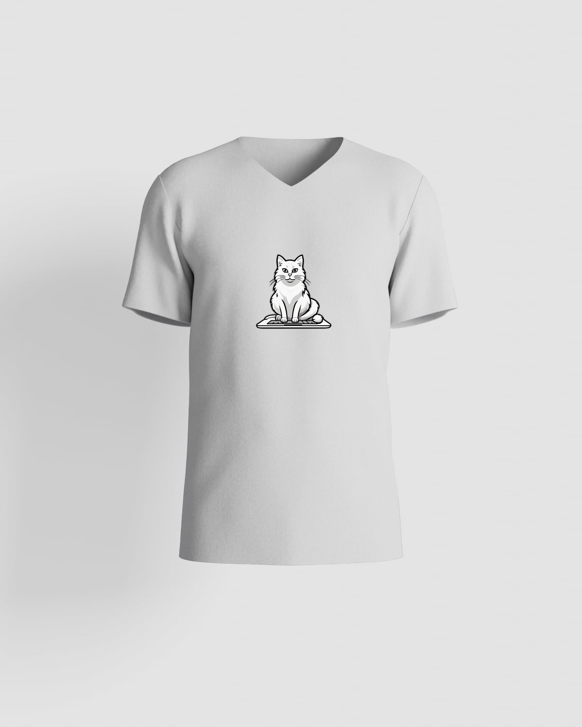 T-shirt, customizable, 100% cotton, unisex, White