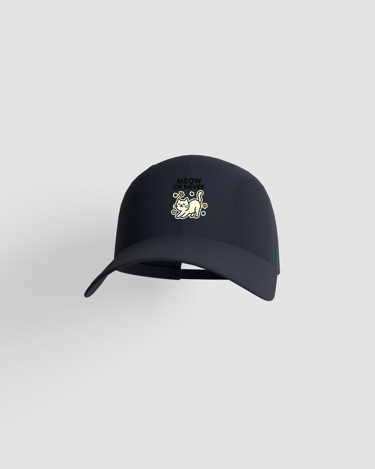 Cap, customizable, 100% cotton, unisex, Navy