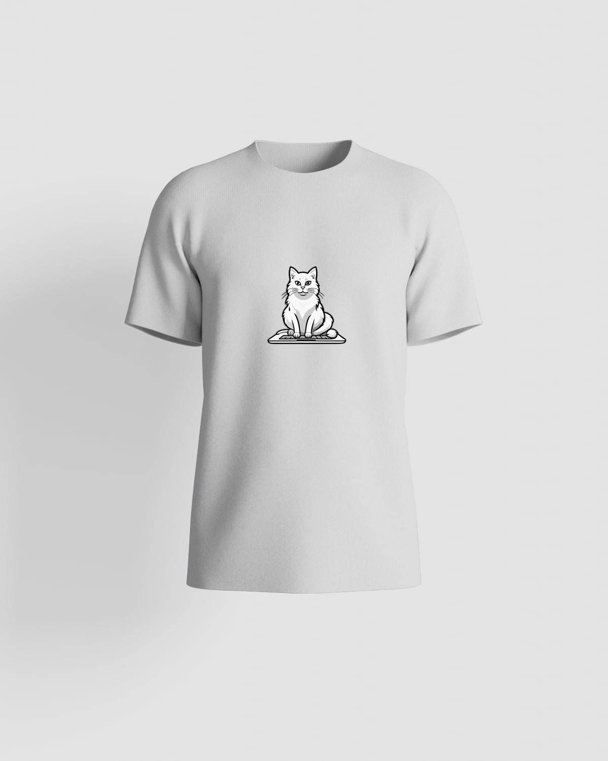 T-shirt, customizable, 100% cotton, unisex, White