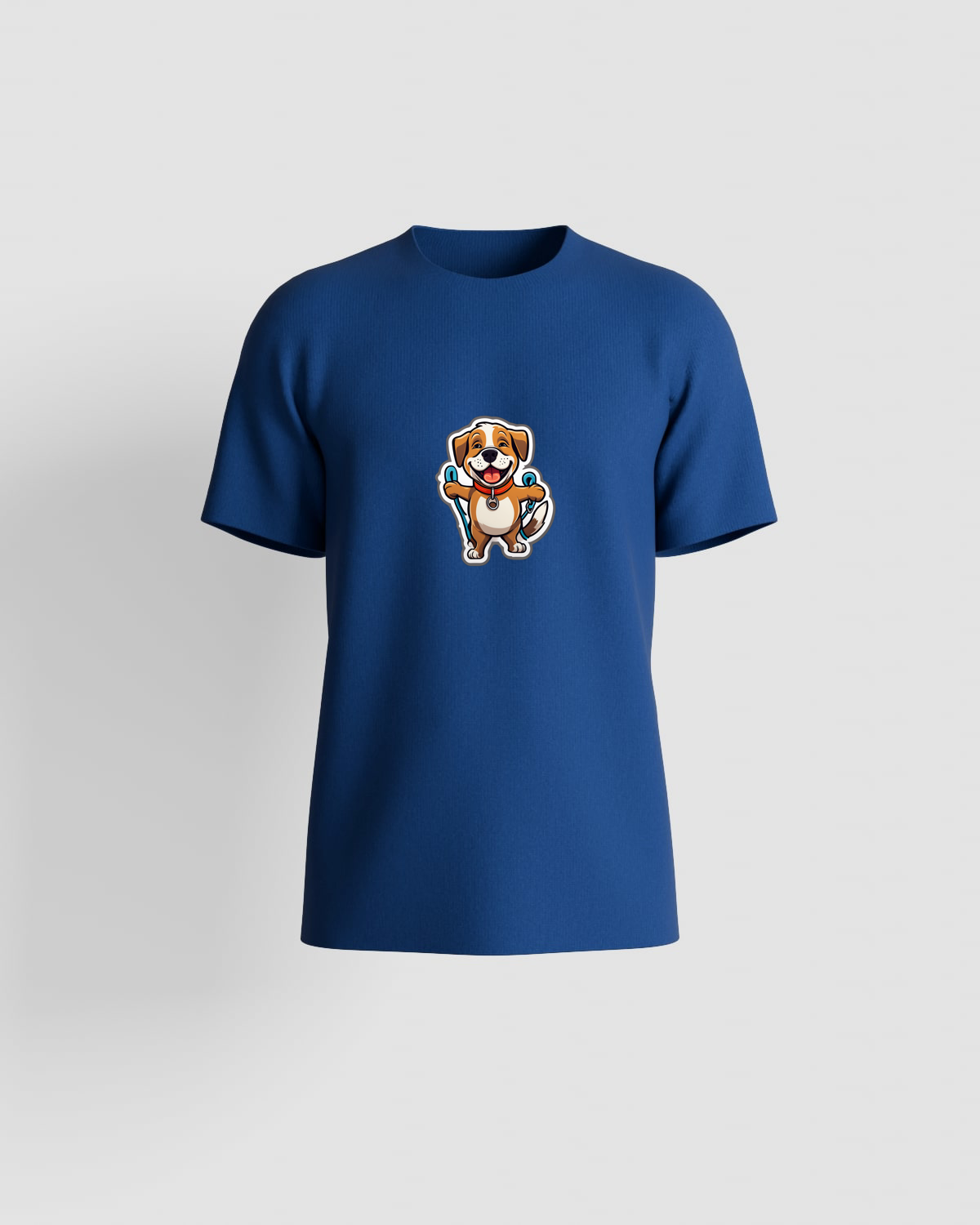T-shirt, customizable, 100% cotton, unisex, Blue
