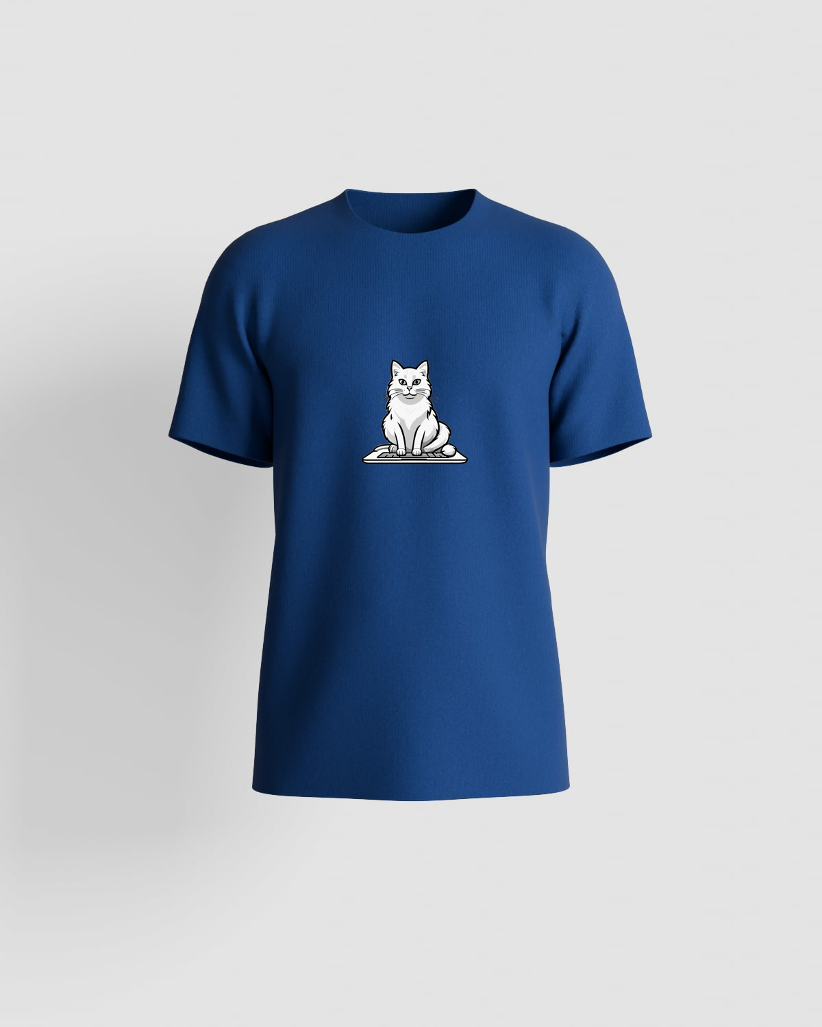 T-shirt, customizable, 100% cotton, unisex, Blue