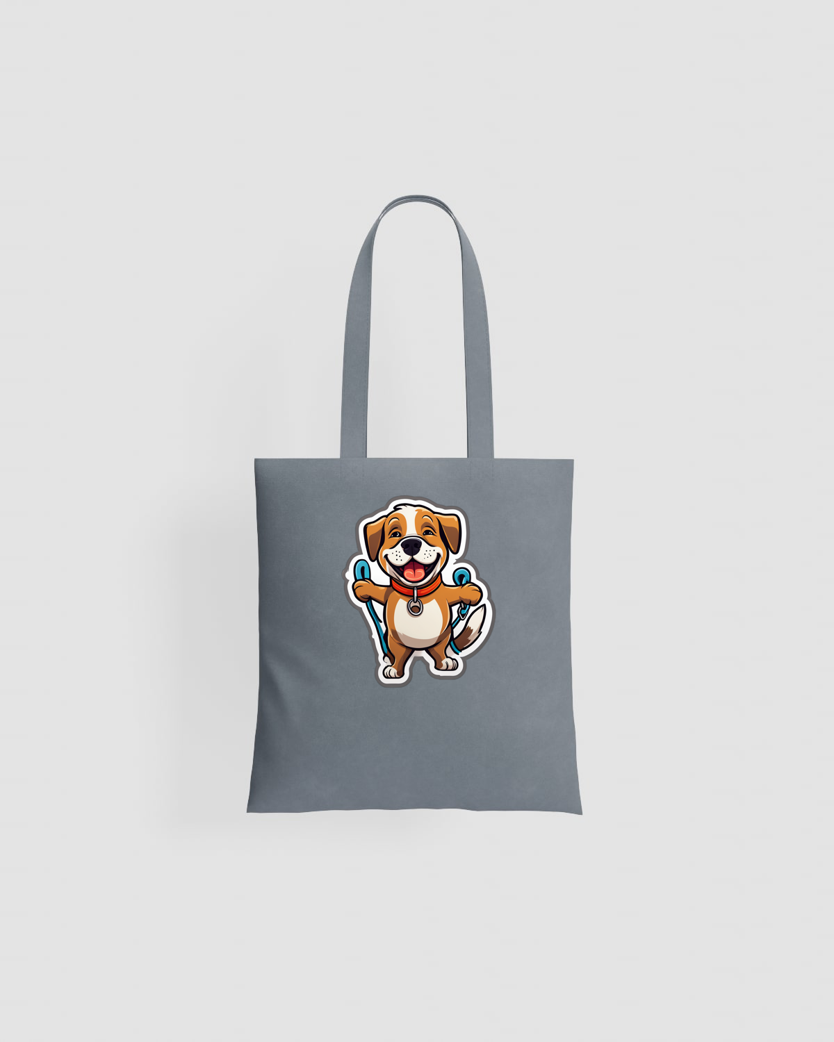Tote bag, customizable, 100% cotton, unisex, Grey