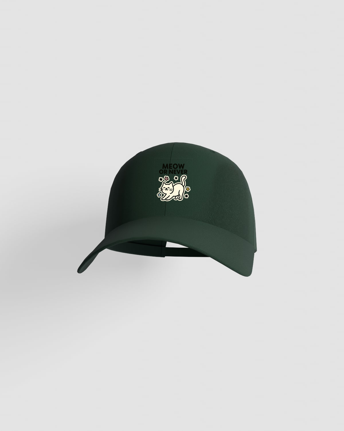 Cap, customizable, 100% cotton, unisex, Green 0