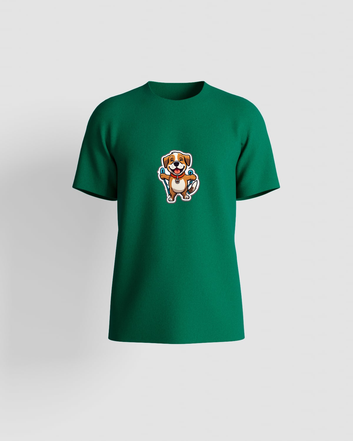 T-shirt, customizable, 100% cotton, unisex, Green 0