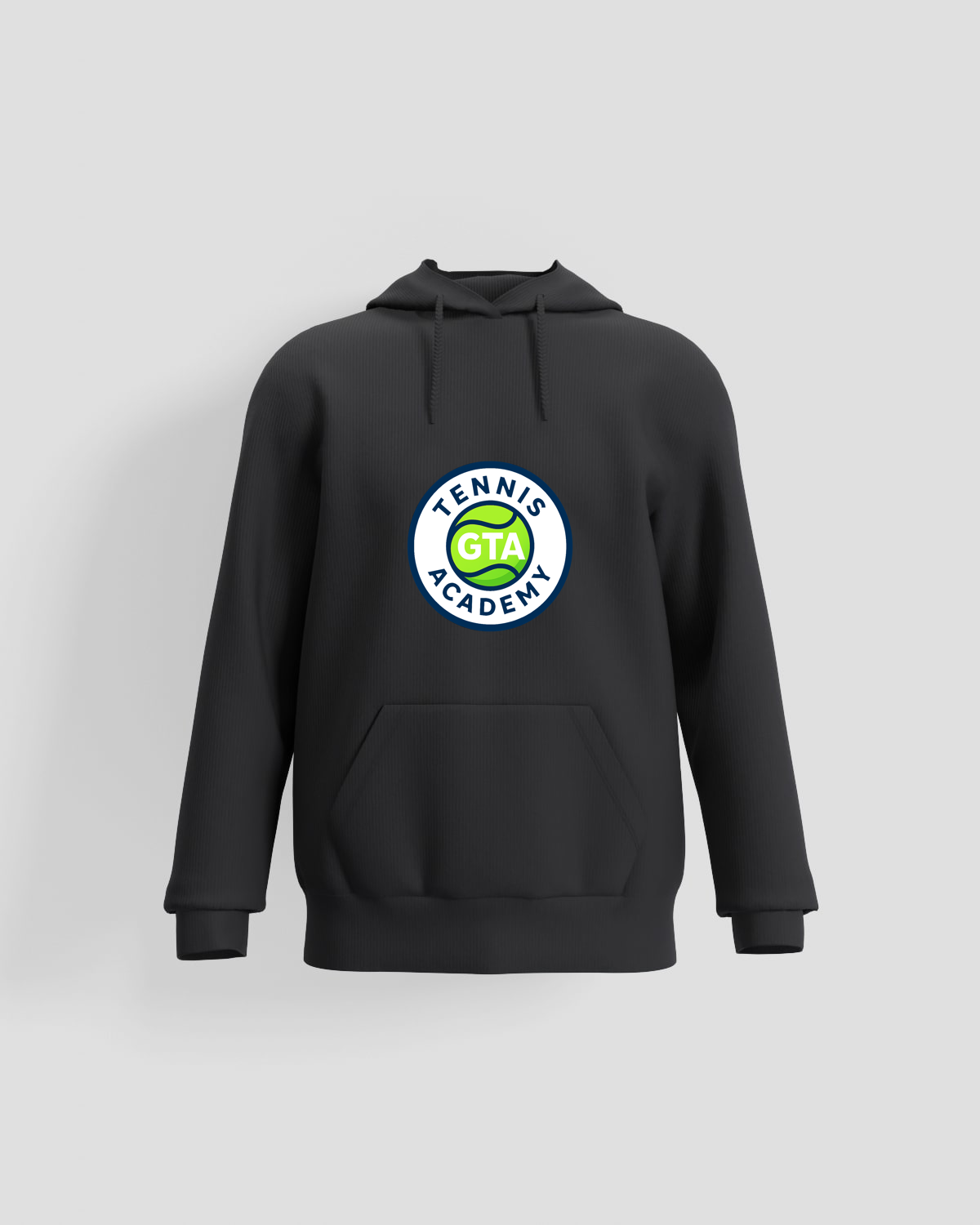 Felpa personalizzabile 80% cotone Nero