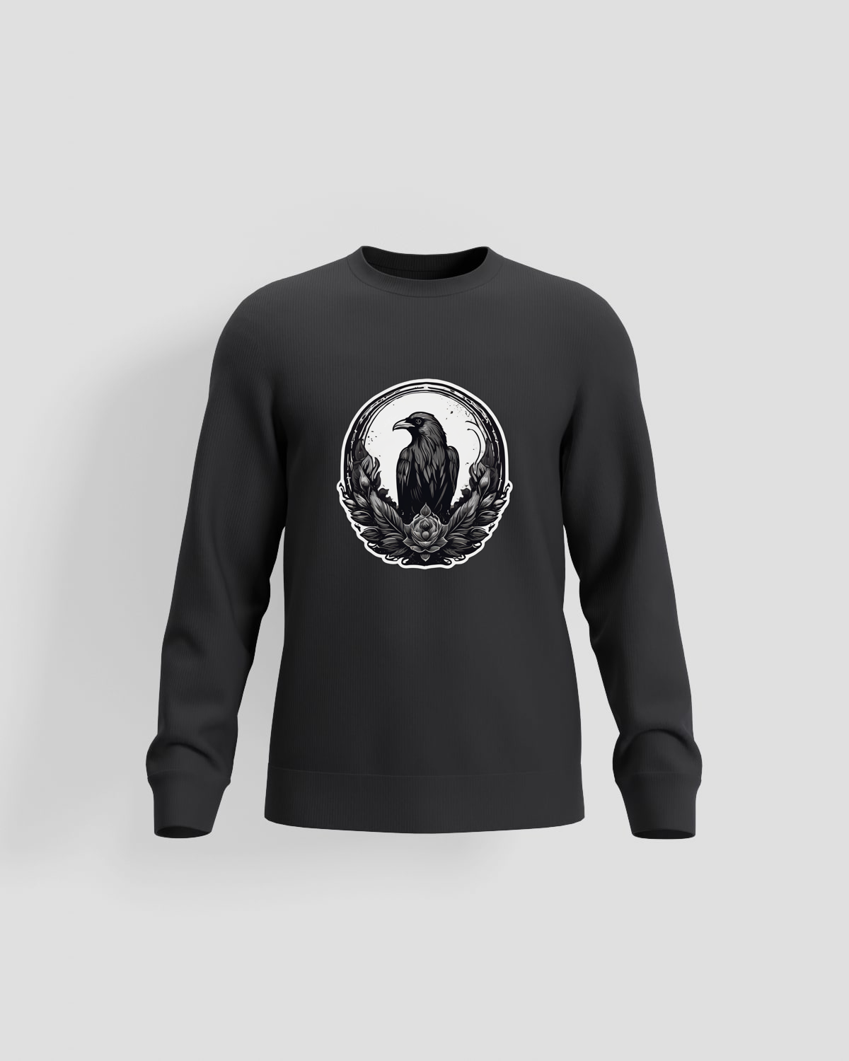 Hoodie, customizable, 80% cotton, Black