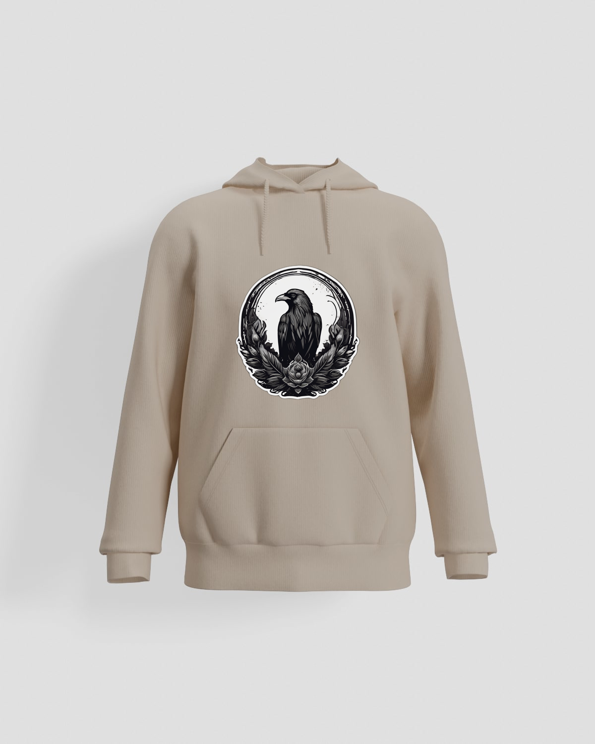 Hoodie, customizable, 80% cotton, 