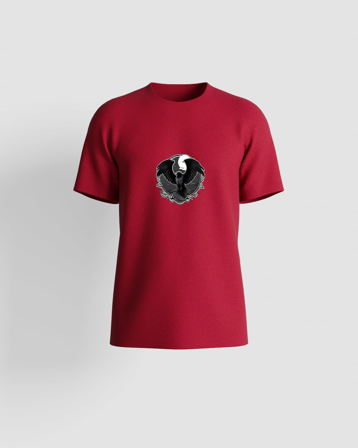T-shirt, customizable, 100% cotton, unisex, Red