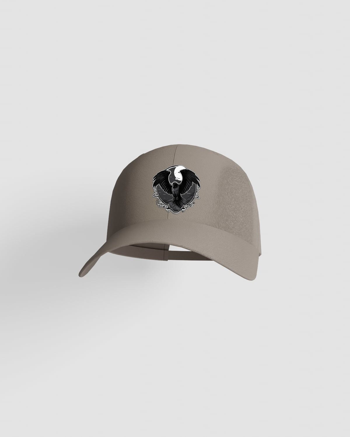 Cap, customizable, 100% cotton, unisex, Kaki