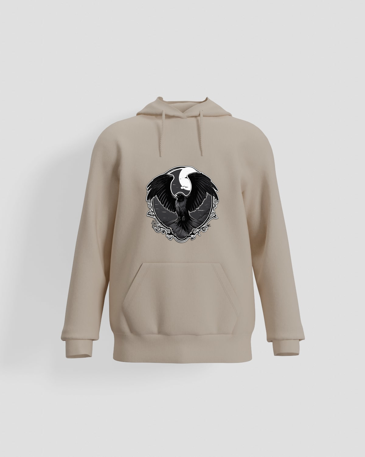 Hoodie, customizable, 80% cotton, 