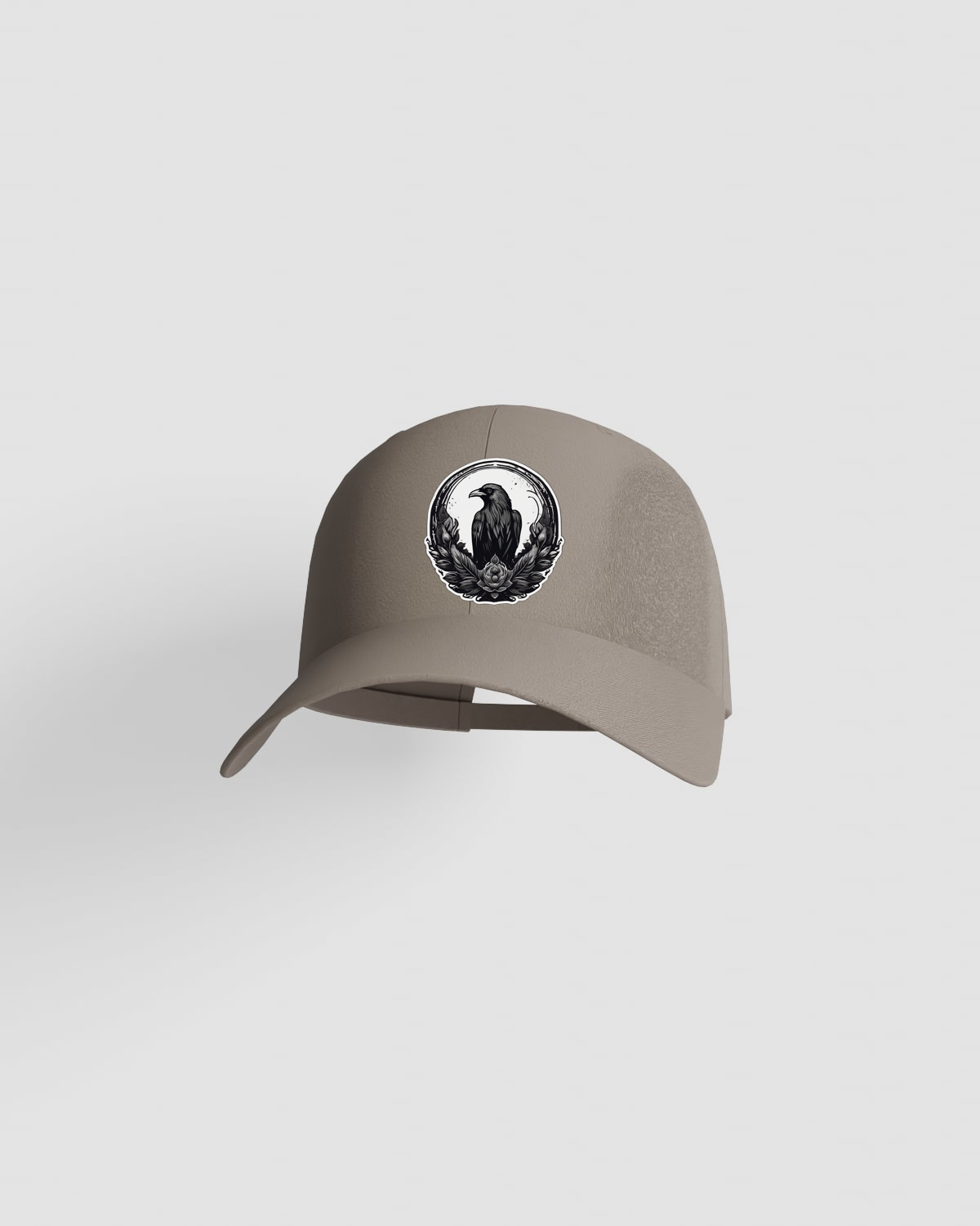 Cap, customizable, 100% cotton, unisex, Kaki