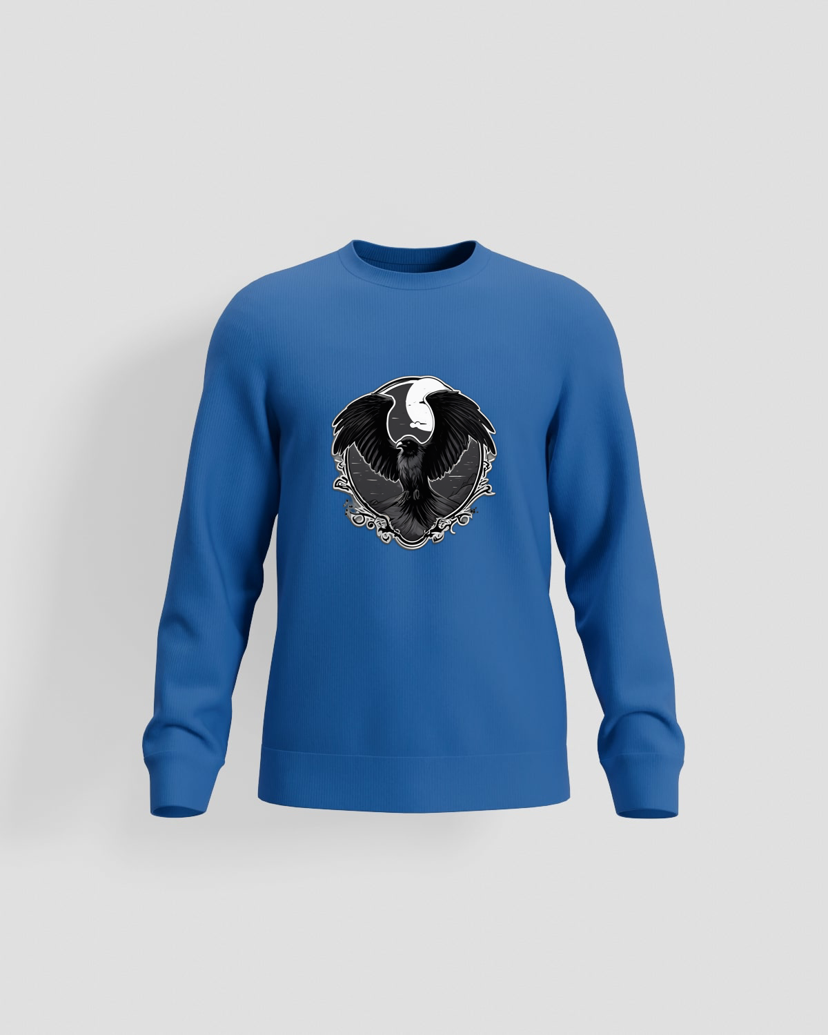 Hoodie, customizable, 80% cotton, Blue 0