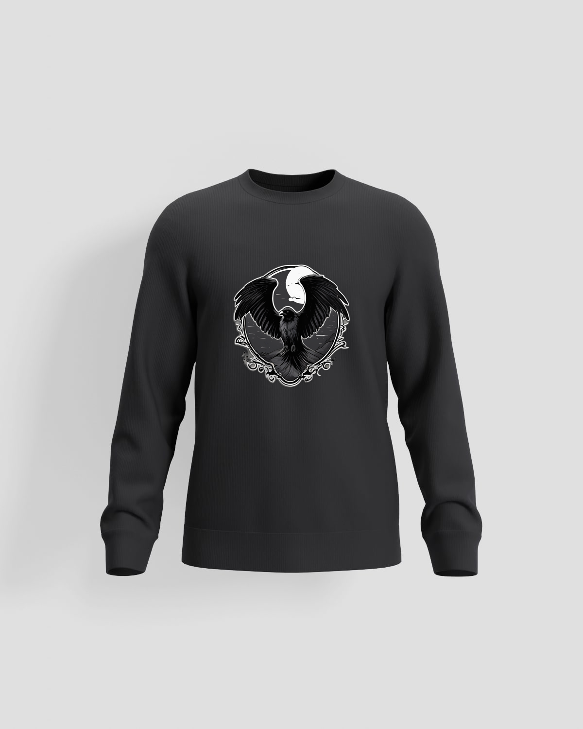 Hoodie, customizable, 80% cotton, Black