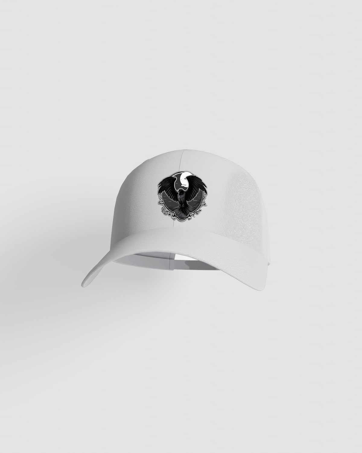 Cap, customizable, 100% cotton, unisex, White