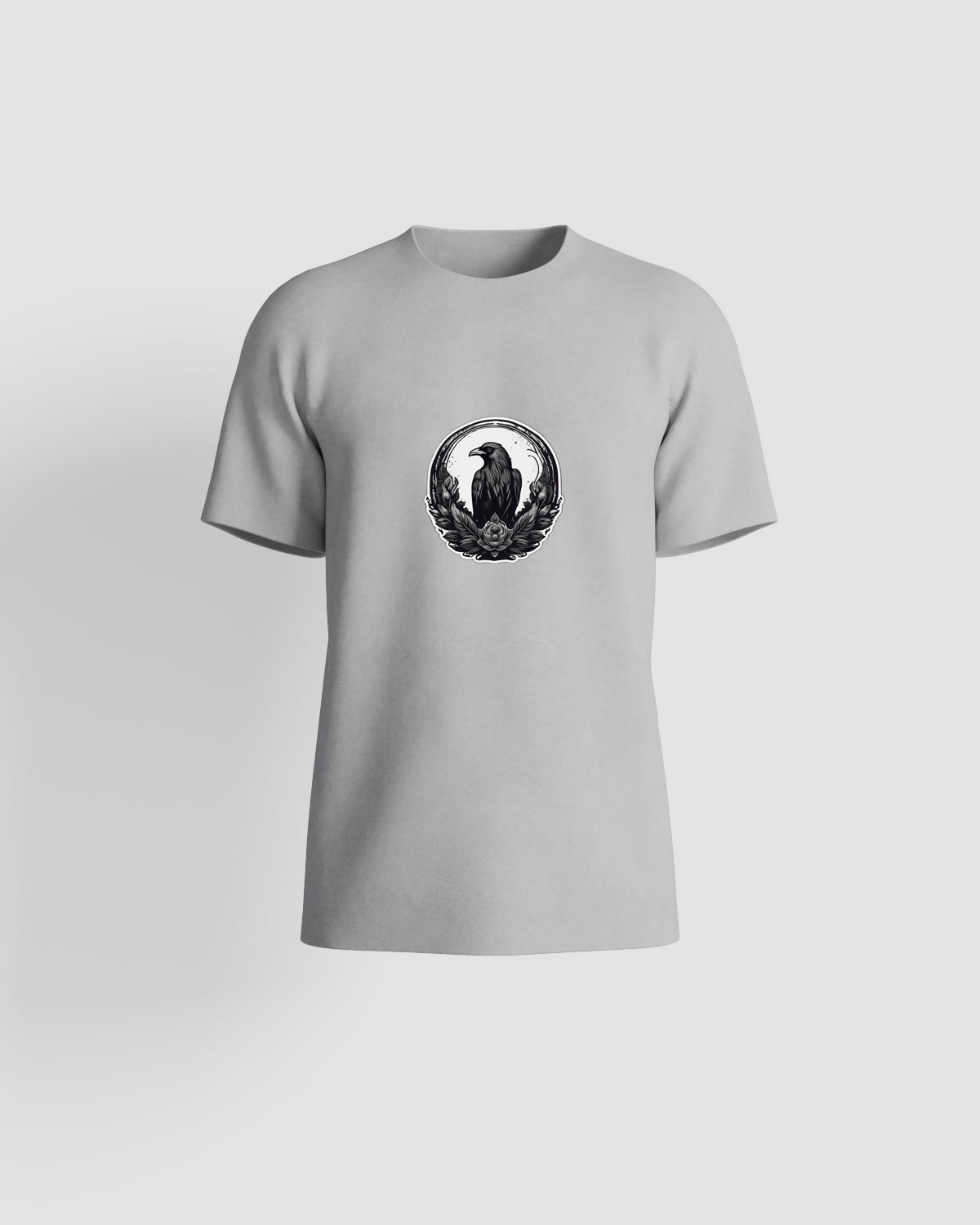 T-shirt, customizable, 100% cotton, unisex, Grey