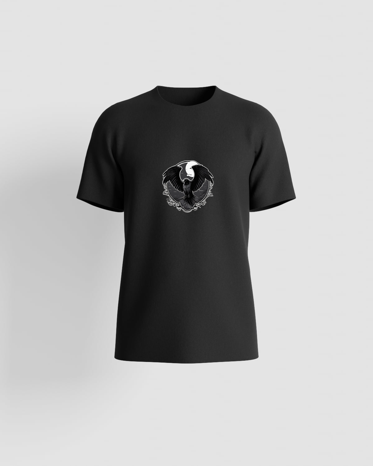T-shirt, customizable, 100% cotton, unisex, Black