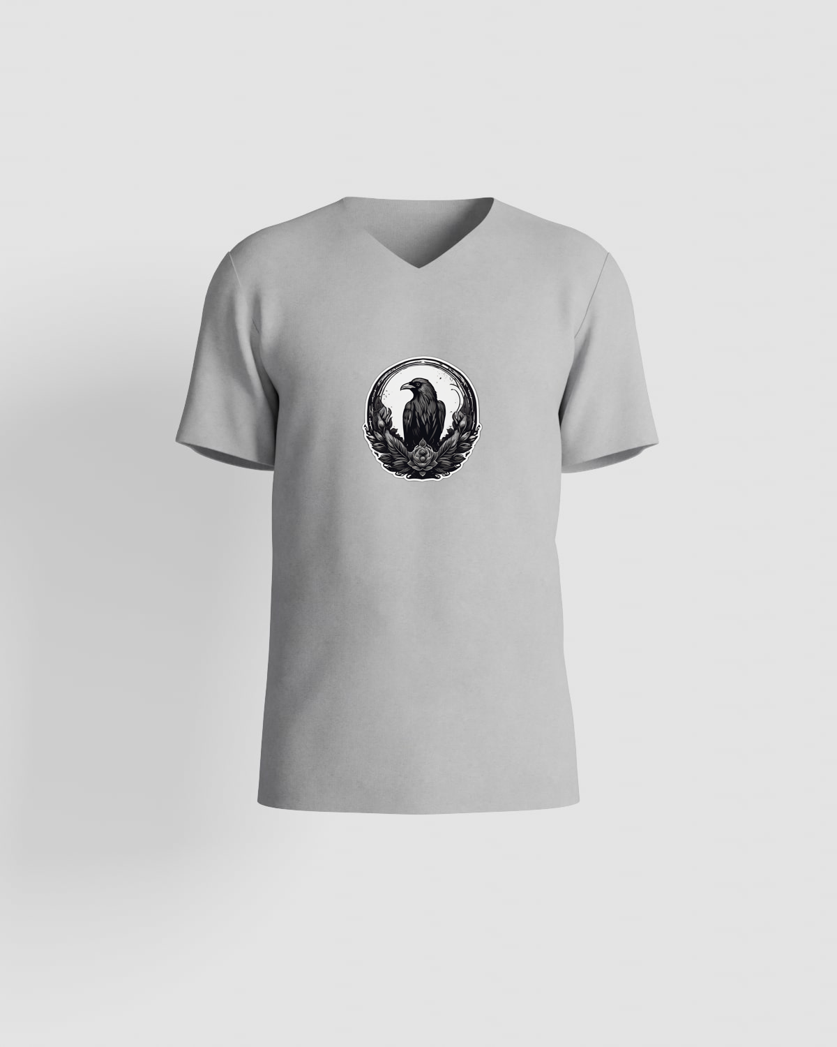 T-shirt, customizable, 100% cotton, unisex, Grey