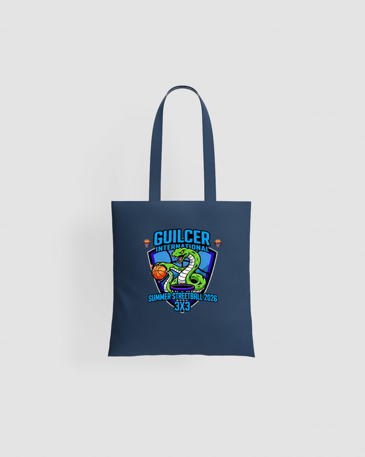 Borsa tote con logo nero 0