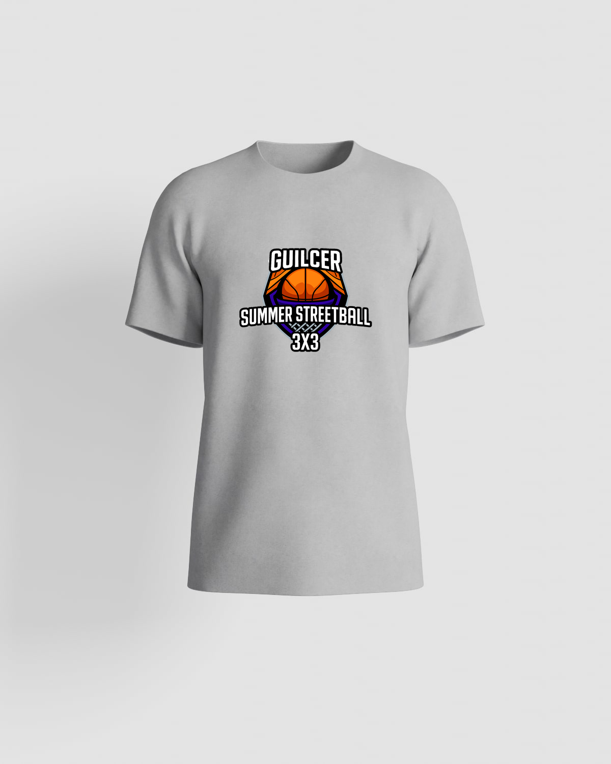 T-shirt personalizzabile 100% Cotone Unisex Grigio