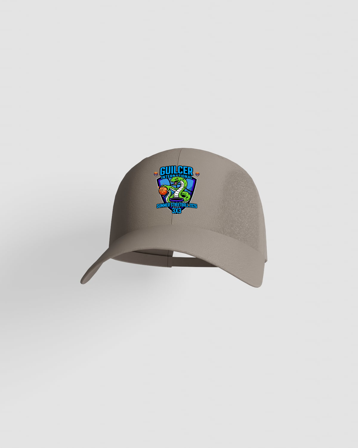 Cappelli con logo verde e arancione