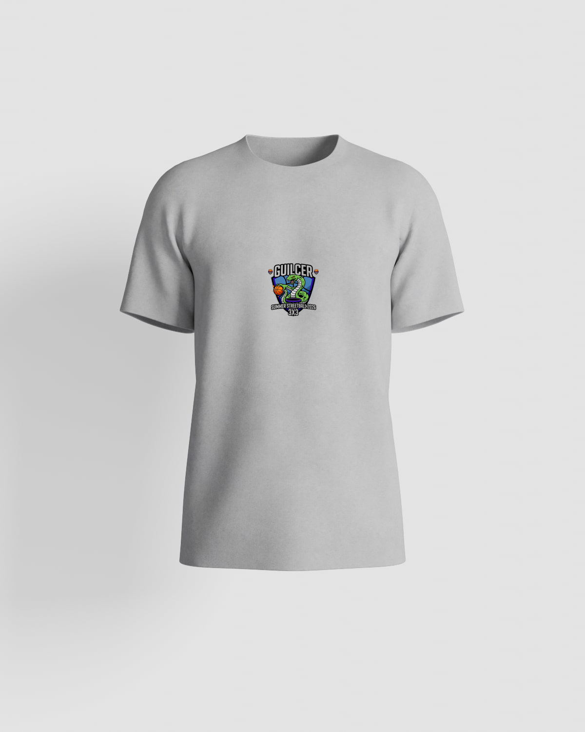 T-shirt personalizzabile 100% Cotone Unisex Grigio