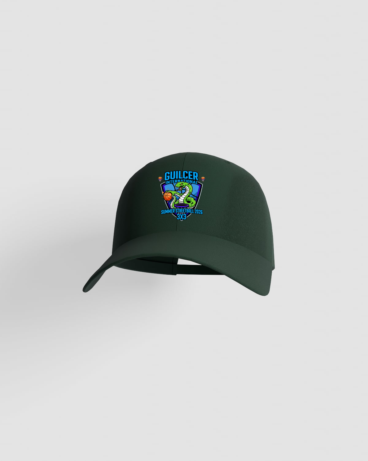 Cappelli con logo verde e nero