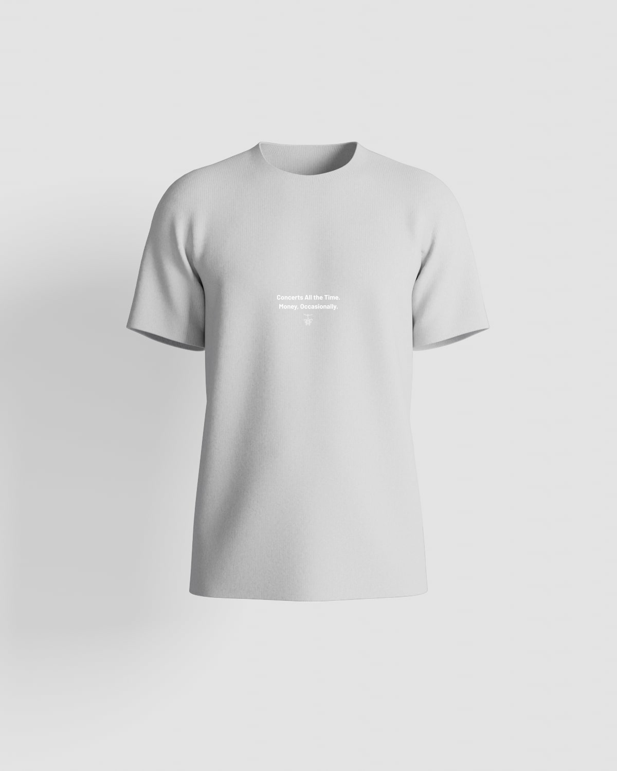 T-Shirt with Concert and Honey Text