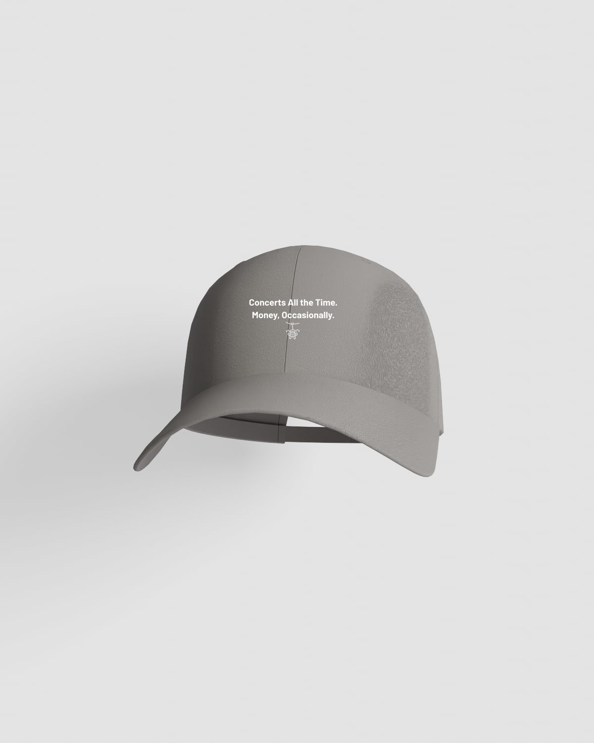 Cap featuring Clock and Quote