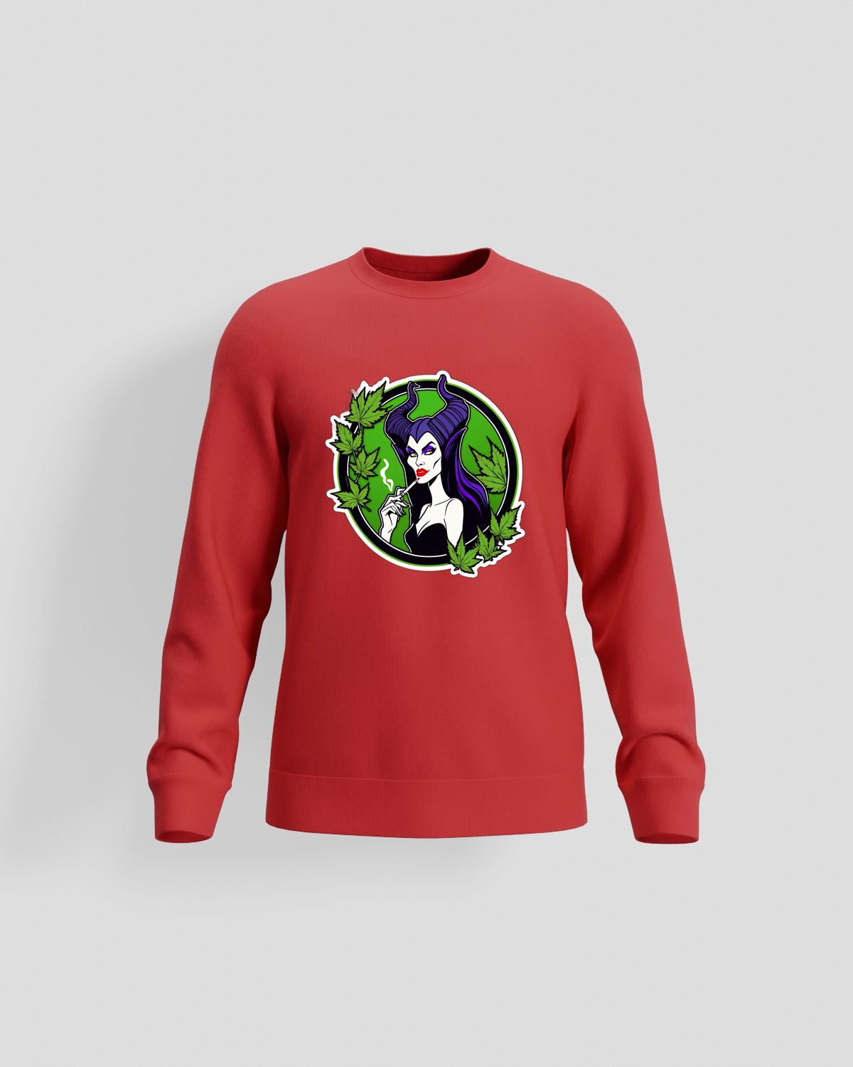 Green Sweatshirt: Cannabis Queen 0