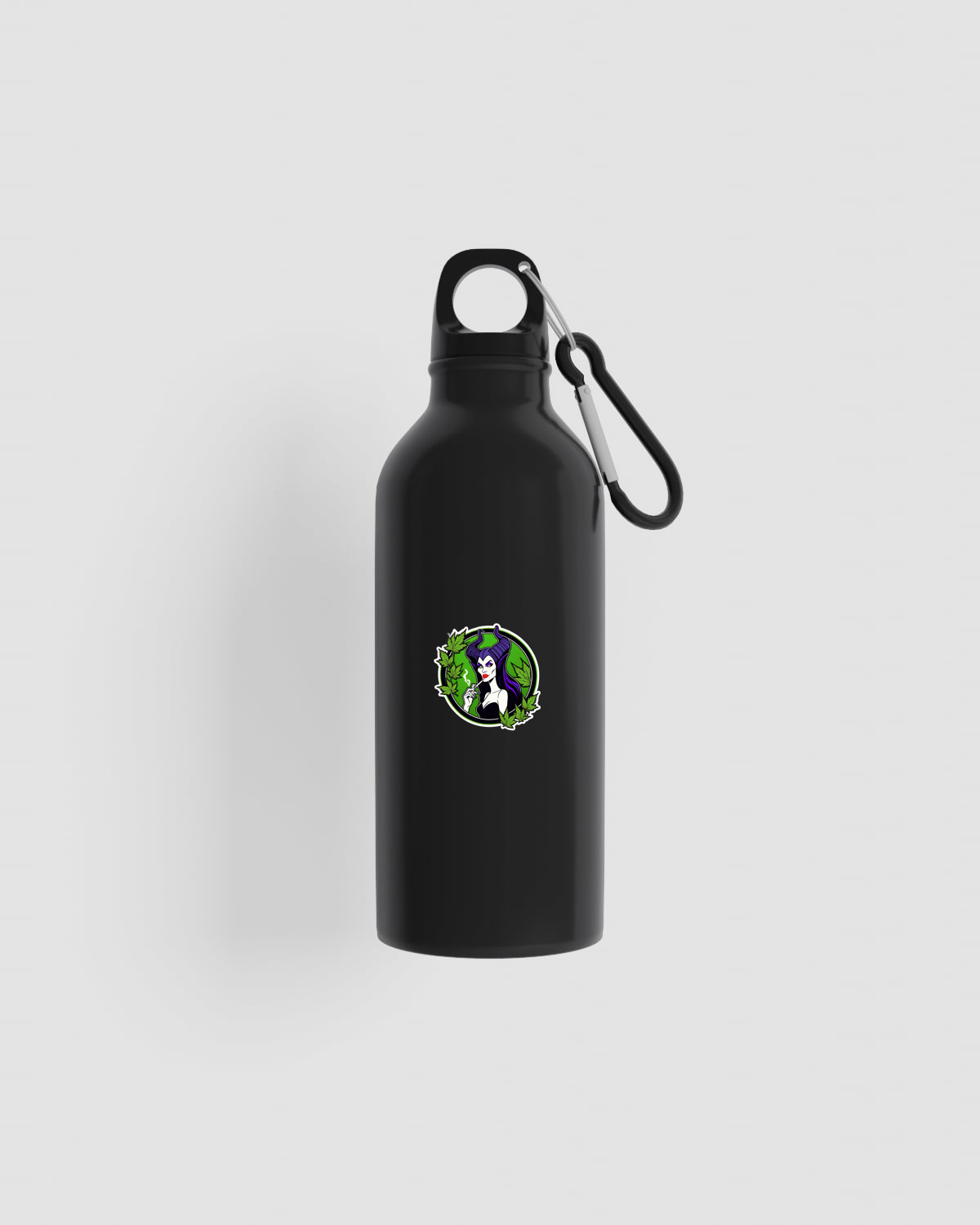 Green Water Bottle: Cannabis Queen 0