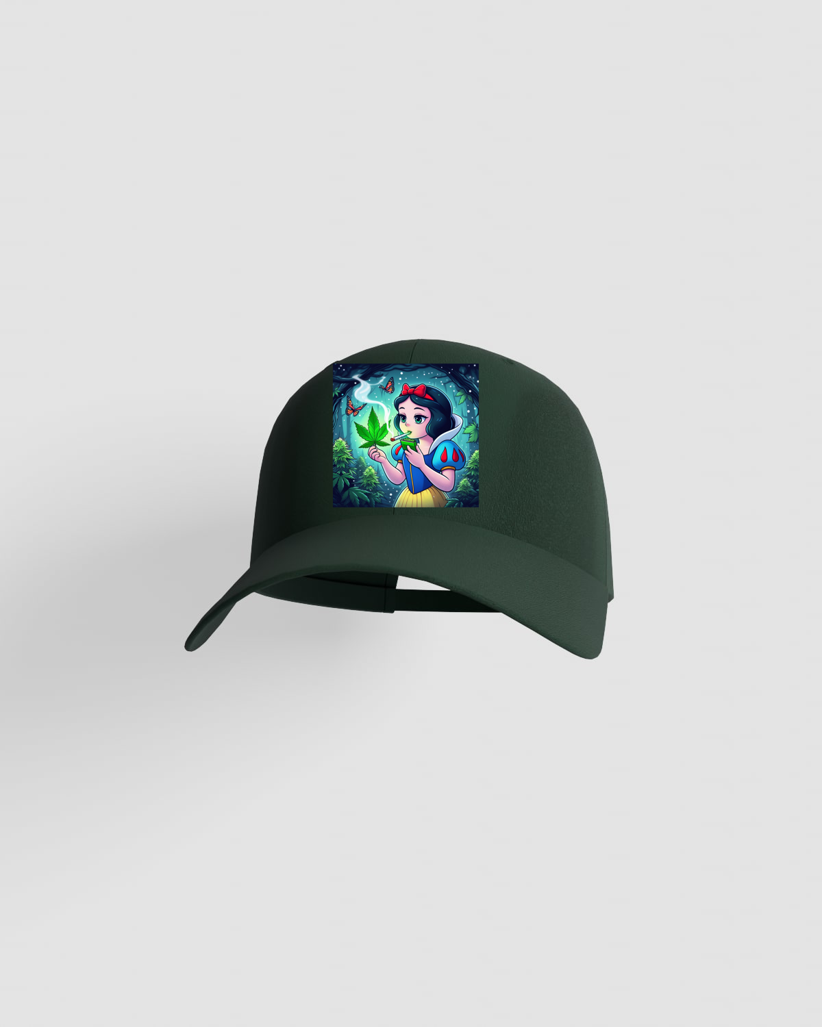 Cap, customizable, 100% cotton, unisex, Green 0