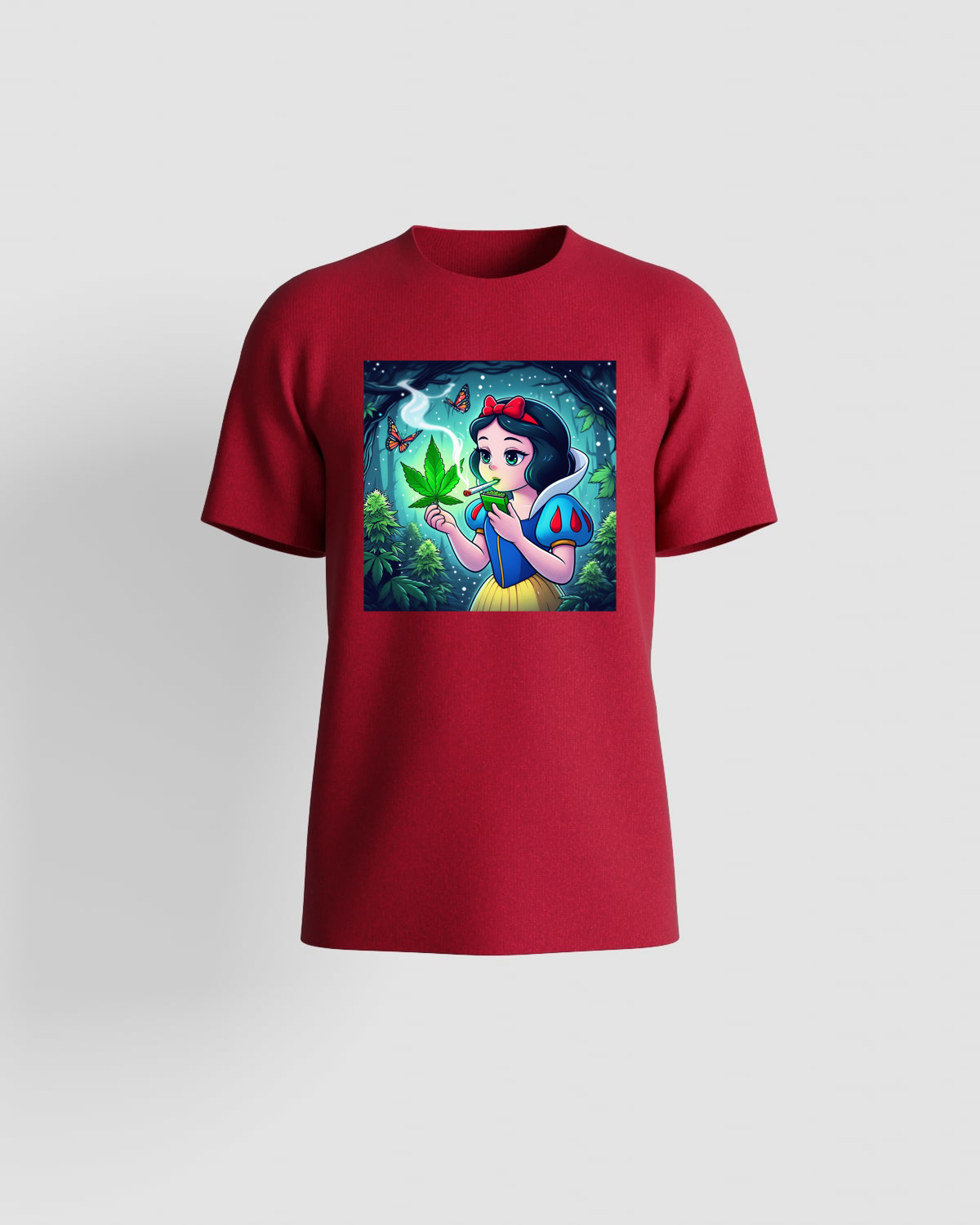 T-shirt, customizable, 100% cotton, unisex, Red