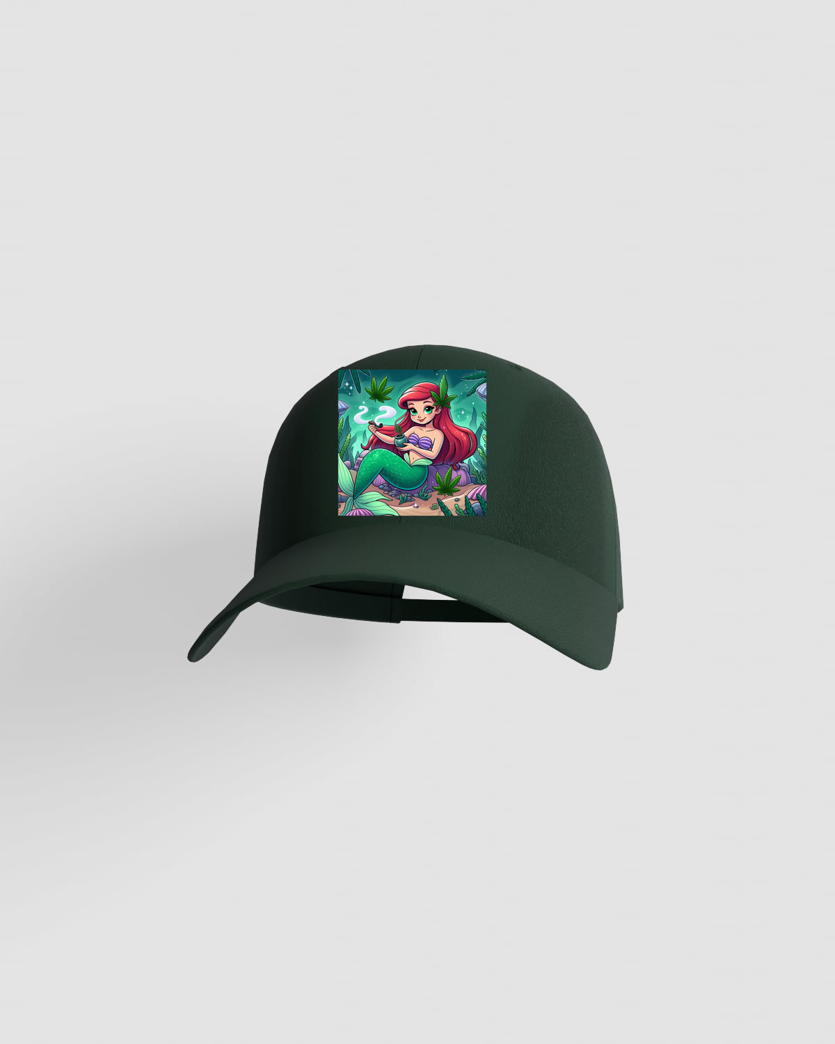 Cap, customizable, 100% cotton, unisex, Green 0