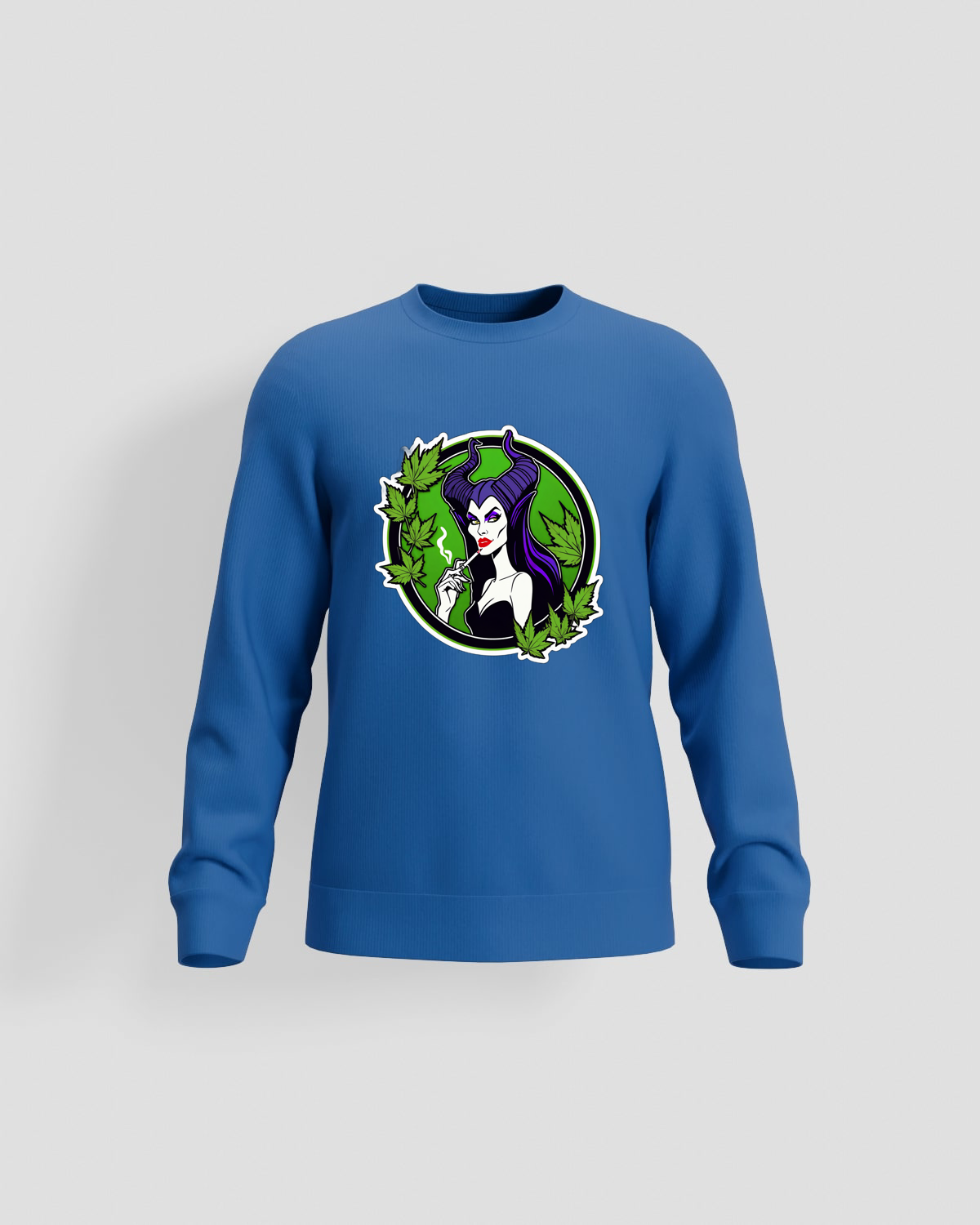 Green Cannabis Queen Sweatshirt 0