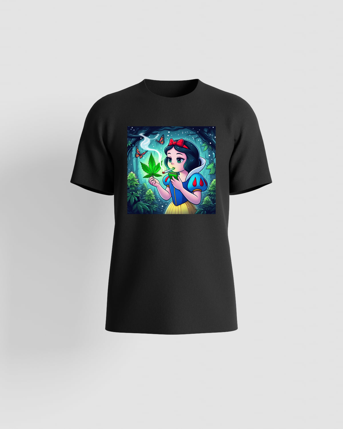 T-shirt, customizable, 100% cotton, unisex, Black