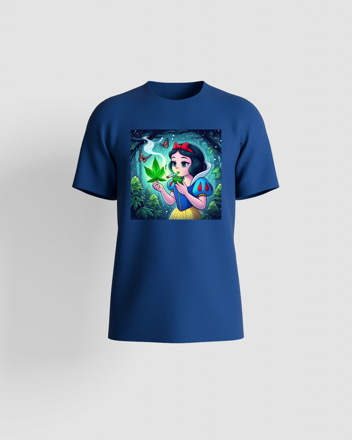 T-shirt, customizable, 100% cotton, unisex, Blue