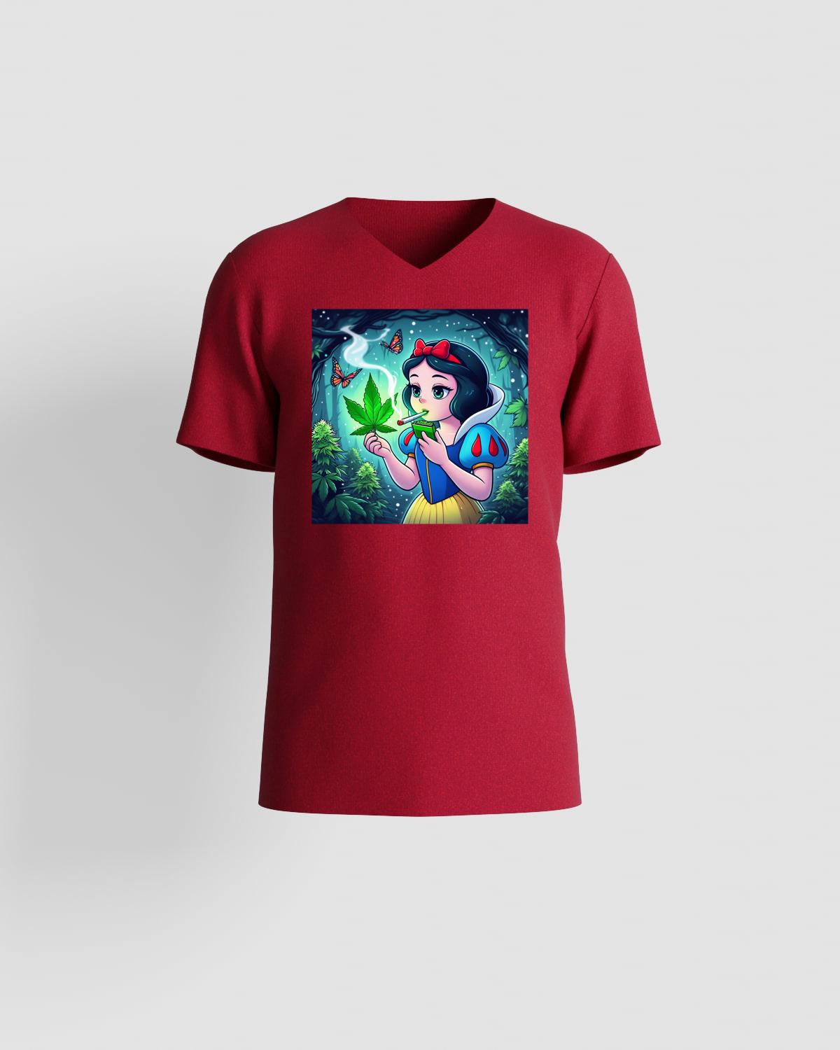 T-shirt, customizable, 100% cotton, unisex, Red