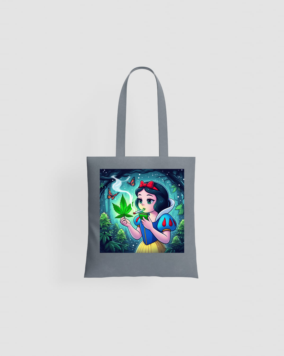 Tote bag, customizable, 100% cotton, unisex, Grey 0