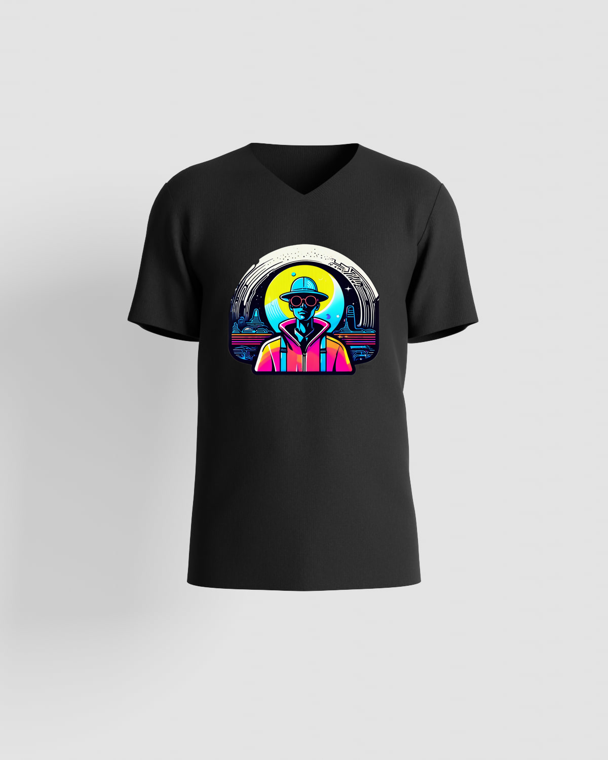 T-shirt, customizable, 100% cotton, unisex, Black 0