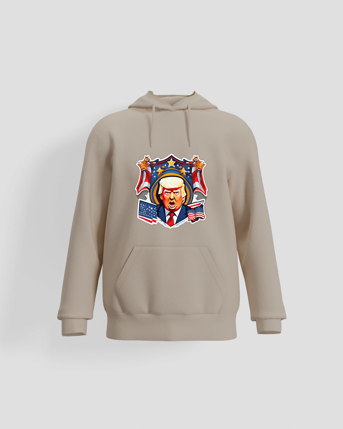 Hoodie, customizable, 80% cotton, 