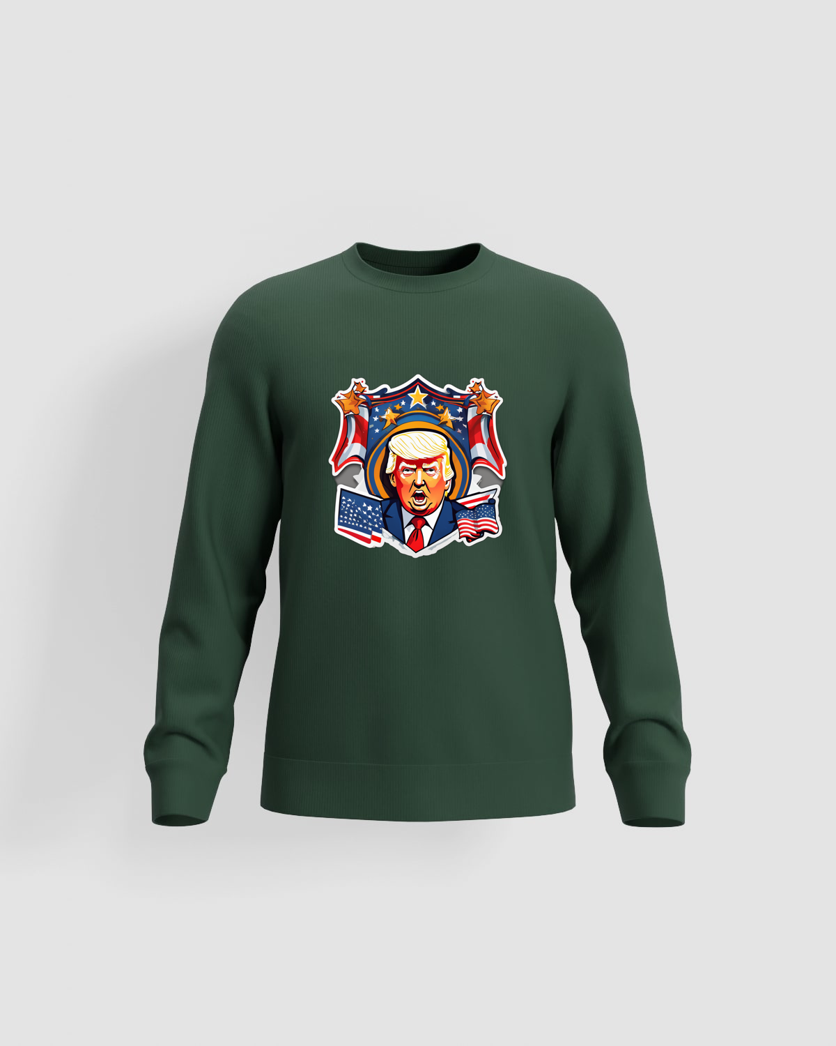 Hoodie, customizable, 80% cotton, Green 0