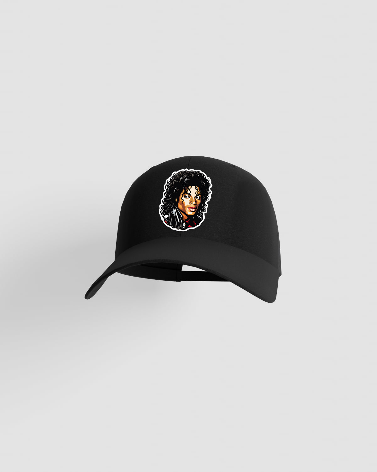 Cap, customizable, 100% cotton, unisex, Black
